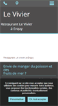 Mobile Screenshot of le-vivier-erquy.com